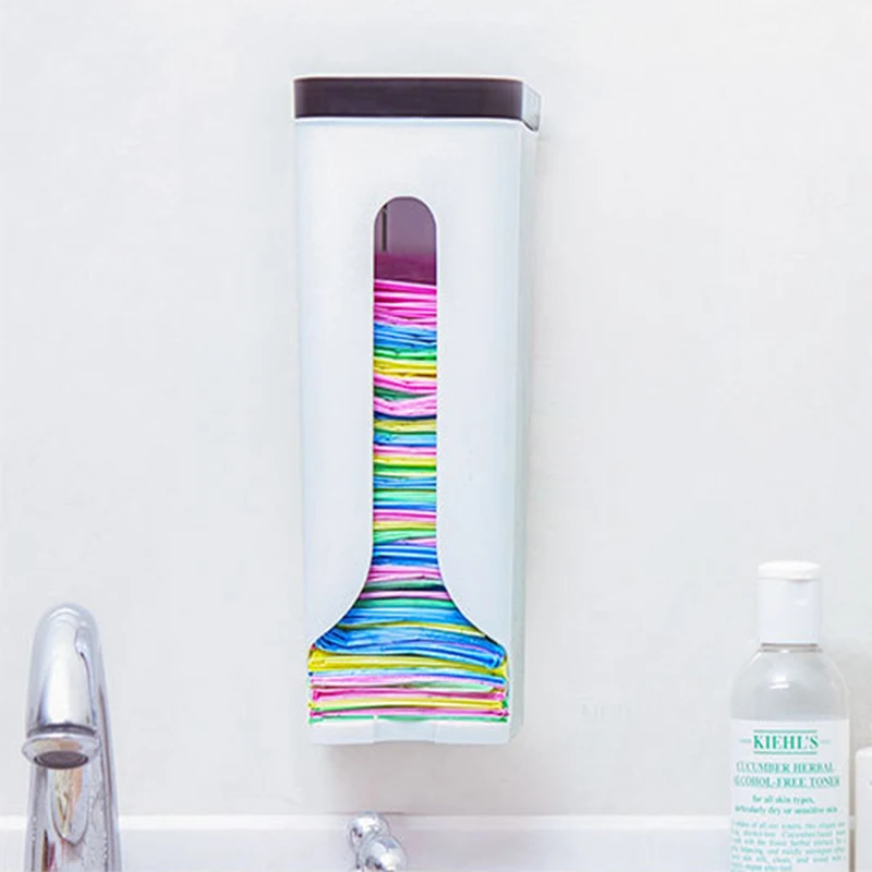 Коробка для хранения мешок кухонного мусора коробка товаров дома Настенная