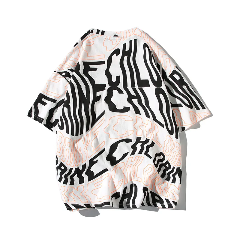

Fashion Printed T Shirt Mens Cotton Tshirt For Men Tee Summer Japanese Casual T-shirts Streetwear Fitness Tees Oversized