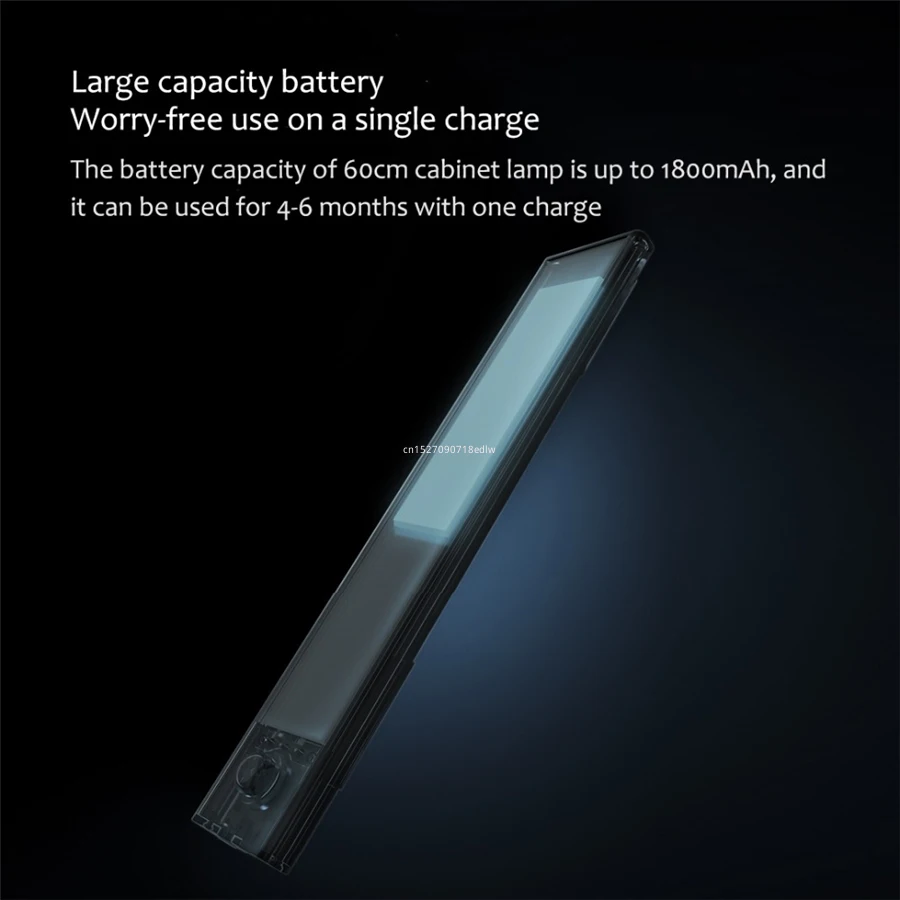 xiaomi mijia yeelight led cabinet light motion sensor night light induction light install rechargeable for kitchen cabinet a20 free global shipping