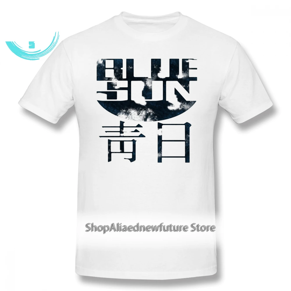 

Firefly T Shirt Blue Sun Logo Firefly T-Shirt XXX Streetwear Tee Shirt Male Cute Short Sleeves Cotton Graphic Tshirt