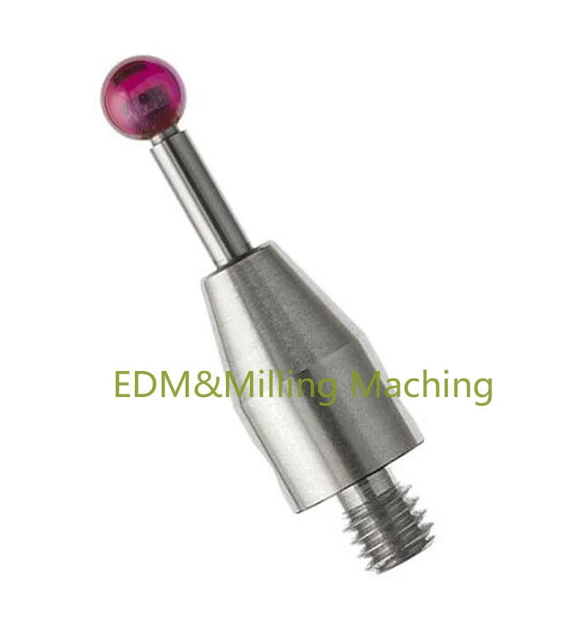 CNC Cmm Machine CMM Touch Probe Stylus M4 Thread 4mm Ruby Ball Tips 20mm Length A-5003-4794