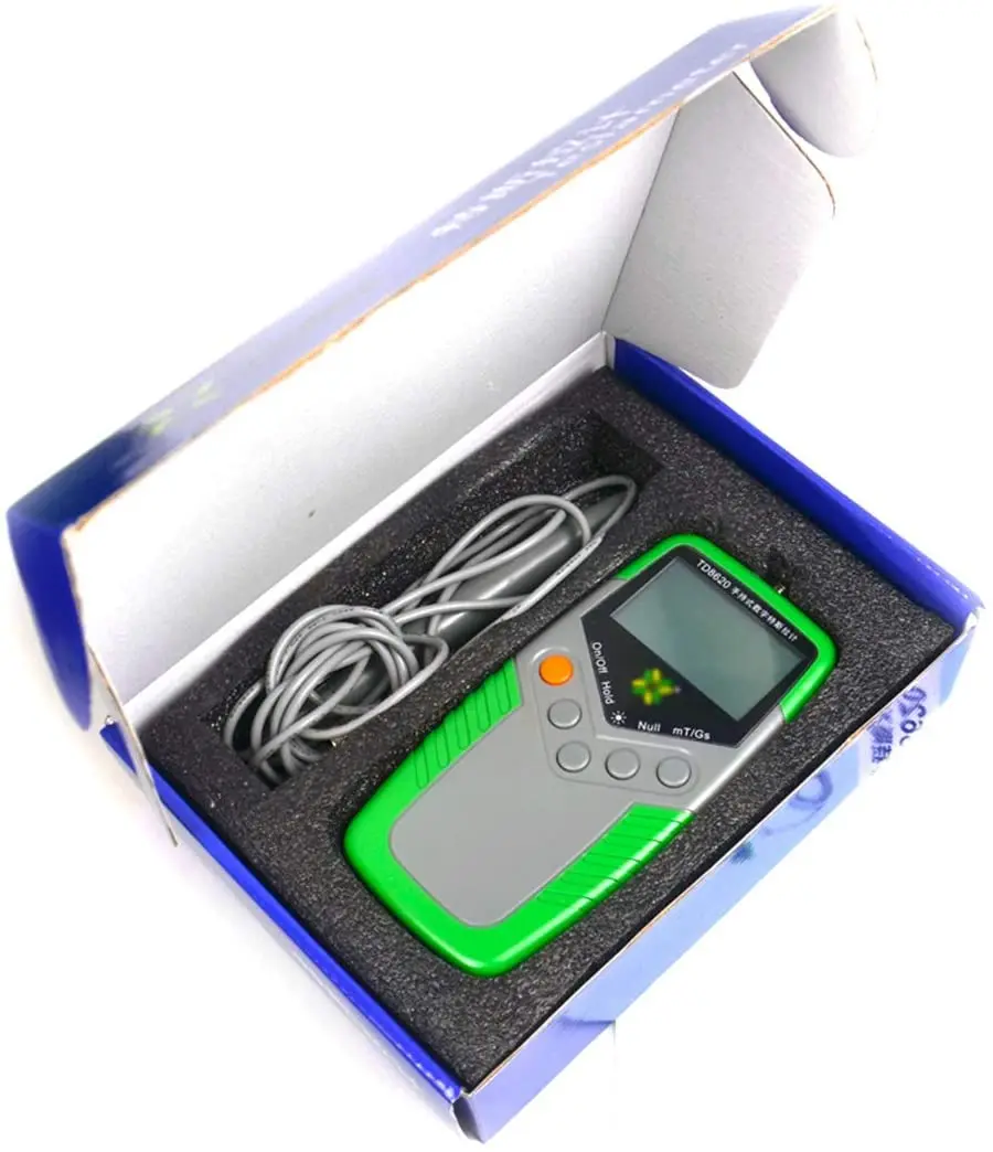 Цифровой Измеритель Гаусса ручной измеритель Теслы Тесламетр с постоянными