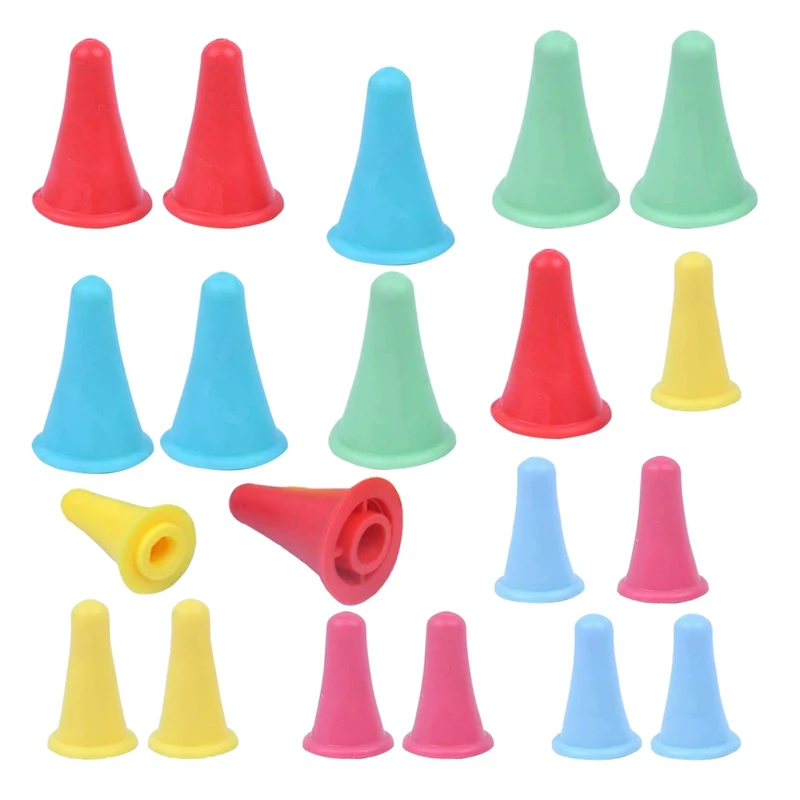 20 шт вязаные спицы точечные протекторы/пробки 2 размера для вязания своими руками