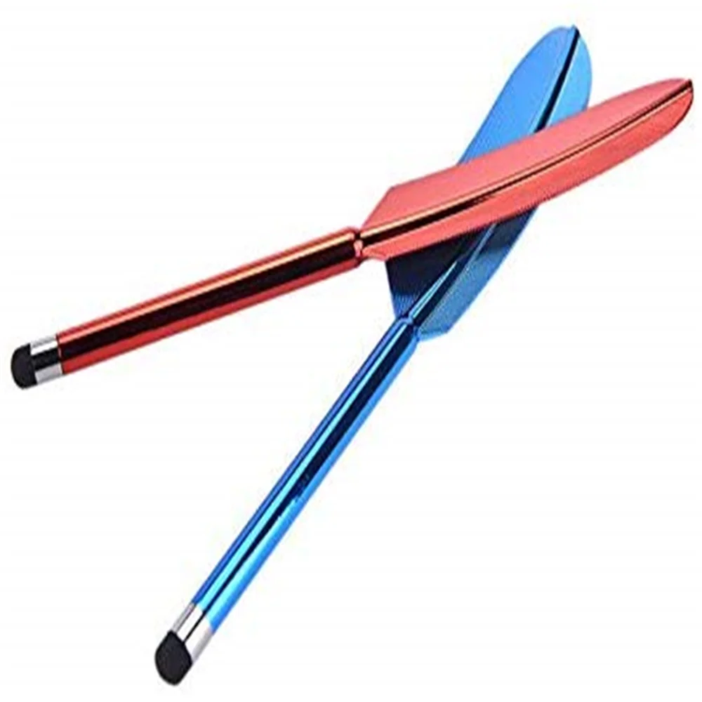 

Fashion Feather Style Capacitive Touch Screen Stylus Pen For iPhone Samsung Universal Compatible for Smart Phone Tablet PC Pen