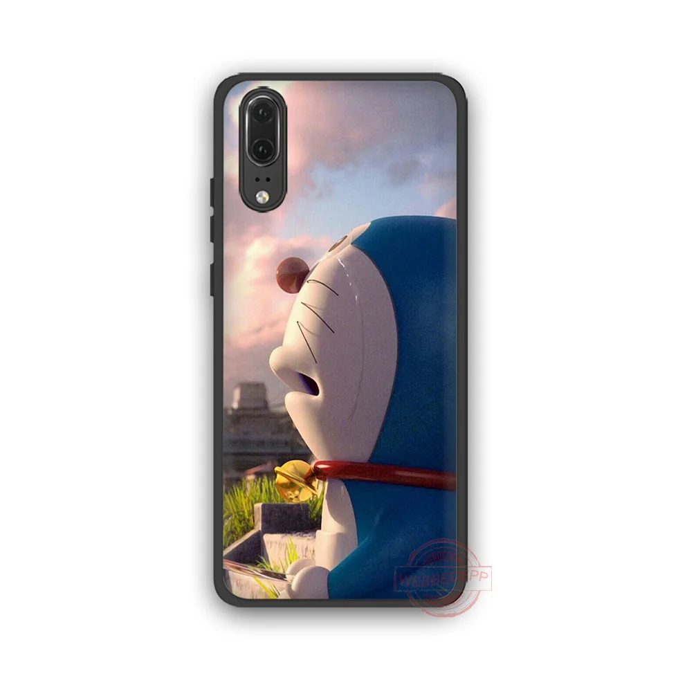 WEBBEDEPP Doraemon ТПУ чехол для телефона Huawei P10 P20 P30 Lite Pro Y6 Y7 prime 2018 Y9 2019 |