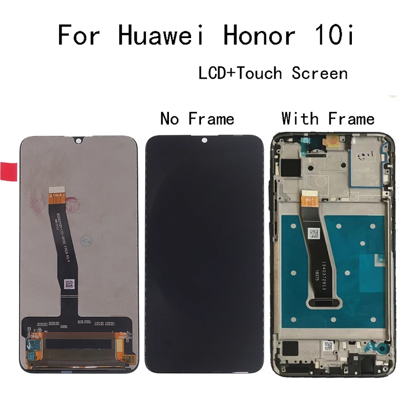 6 21 &quotОригинальный ЖК дисплей для Huawei Честь 10i HRY LX1T сенсорный экран дигитайзер