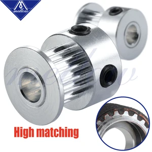 Mellow индивидуальные детали для 3D-принтера GT2, шкив, 16 зубцов20 Зубцов, 1620 Зубцов, диаметр 5 мм, для ворот 2GT, 6 мм, открытый ремень ГРМ