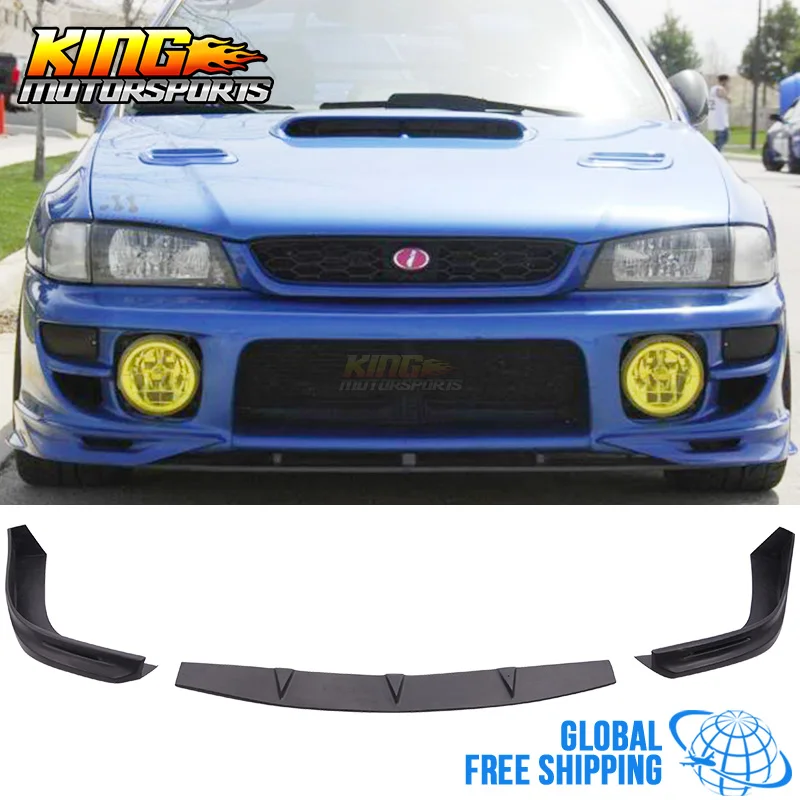 Передний бампер для Subaru Impreza WRX GD из полиуретана 3 шт.|front bumper lip|bumper lipfront |