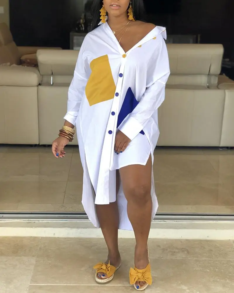 Женское элегантное свободное платье для отдыха асимметричное женское