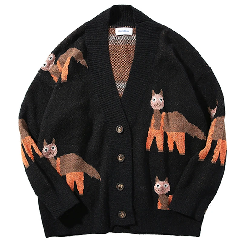 

Свитер Мужской трикотажный в стиле хип-хоп