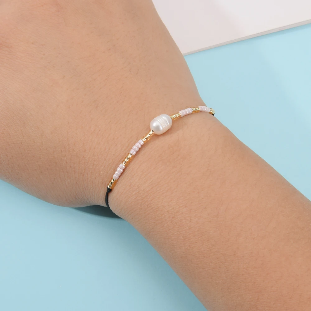 Женский браслет с жемчужными подвесками в стиле бохо 12 шт./компл. роскошный