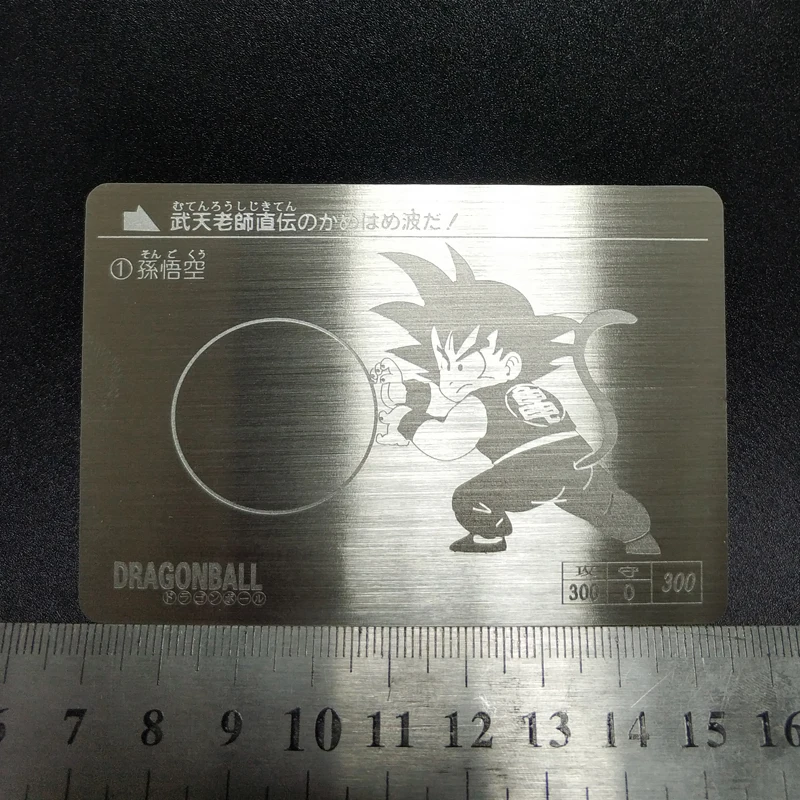 Dragon Ball карты супер металлическая карта ультра инстинкт Гоку джирен экшн игрушки Фигурки издание игры флэш карты коллекция карт