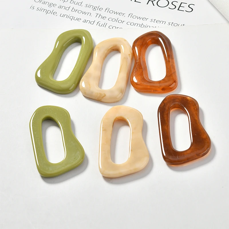 6 шт. серьги из смолы с эффектом процветания|Ювелирная фурнитура и компоненты| |