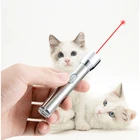 Новинка Мини-вссветильник Лазерная светодиодная ручка USB перезаряжаемая забавная игрушка для кошек светящиеся указки для кошек Аксессуары для кошек