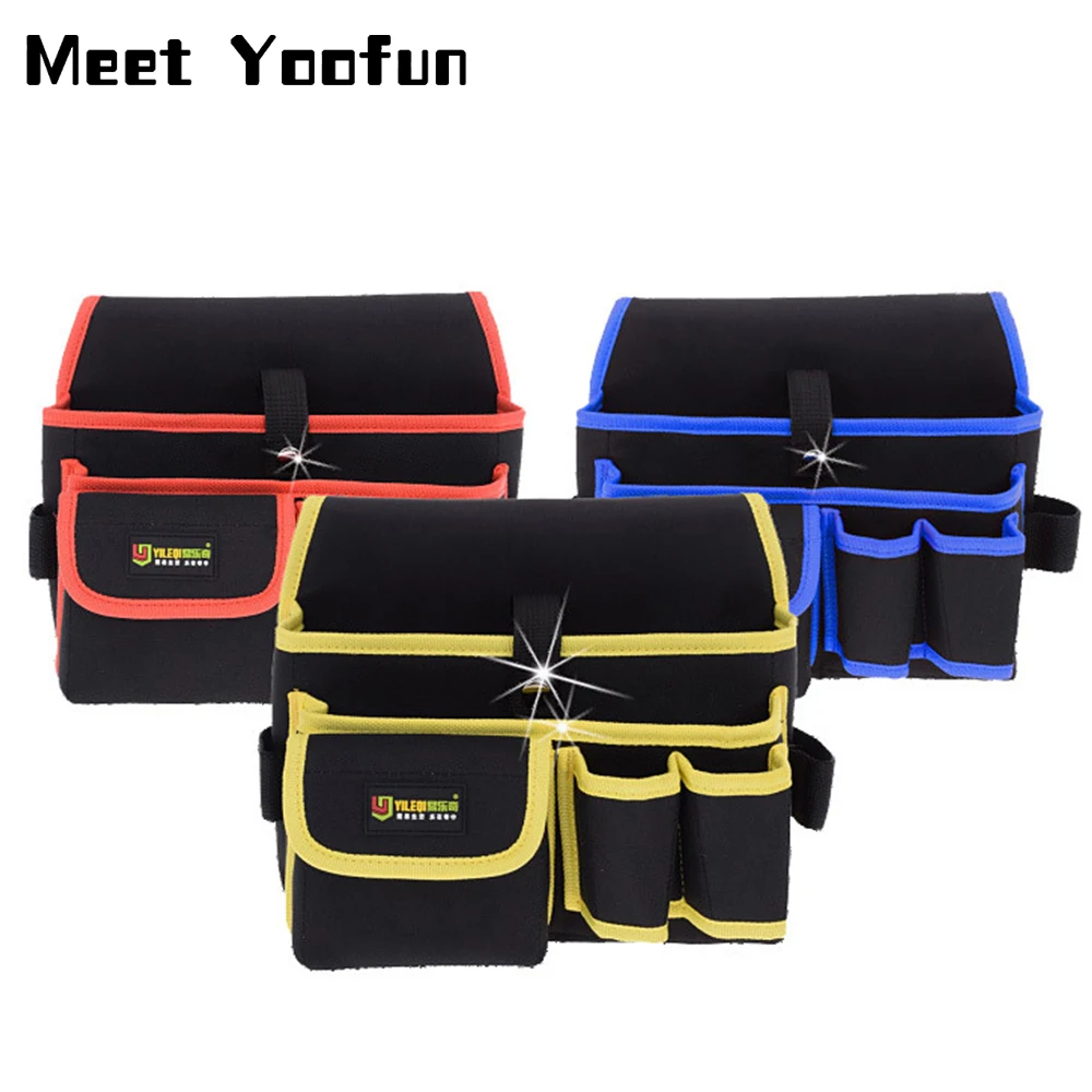 Многофункциональный Оксфорд Ткань Складной Ключ Сумка Талии Пакет Рулон