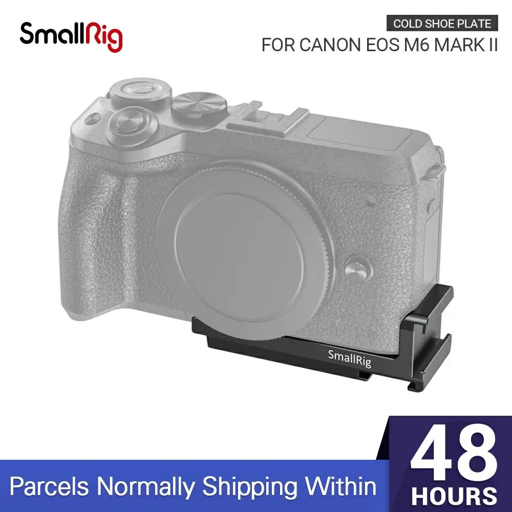 Пластина для холодного башмака SmallRig Vlogging Canon M6 Mark II БЫСТРОРАЗЪЕМНАЯ пластина с