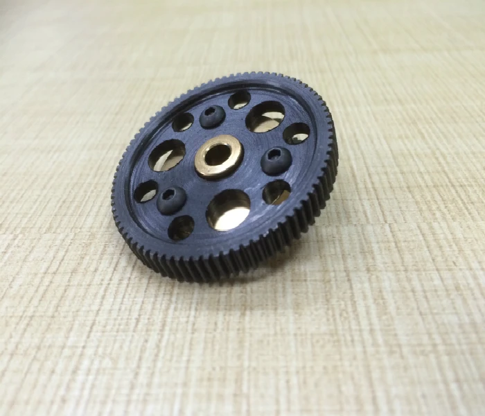 

KYX Racing Hardened Steel Heavy Duty 80T/24T Spur Gear set for RC Crawler Car Axial Wraith 90018 90020 Gearbox