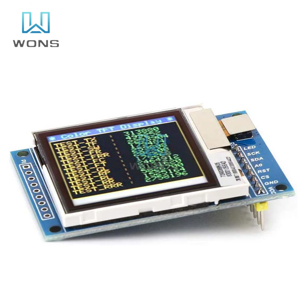 Модуль ЖК-дисплея TFT OLED SPI 1 6 дюйма 130*130 для общения с Arduino | Инструменты