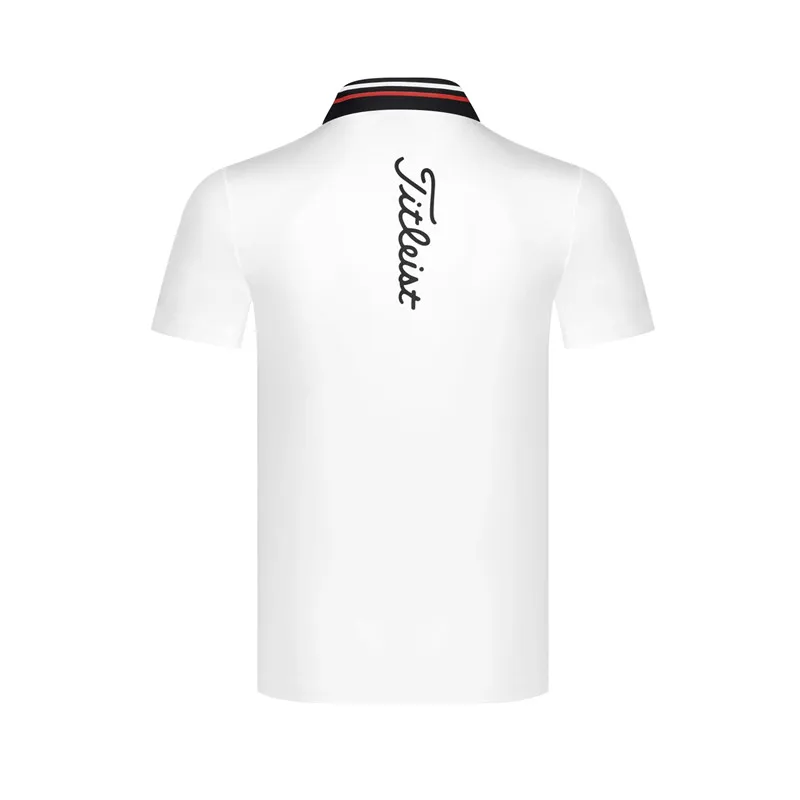 

2021 men's summer Golf short sleeve sports casual T-shirt quick dry Breathable slim polo shirt