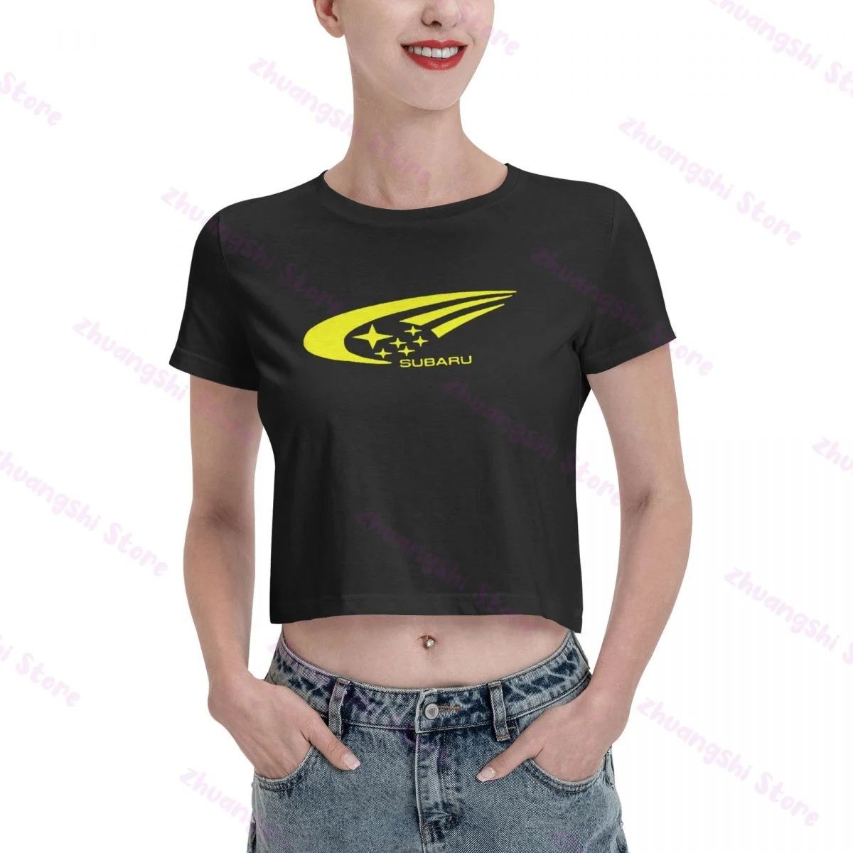 

women's Fashion Extreme Car Drift Rac Camber Impreza Midriff t-shirts