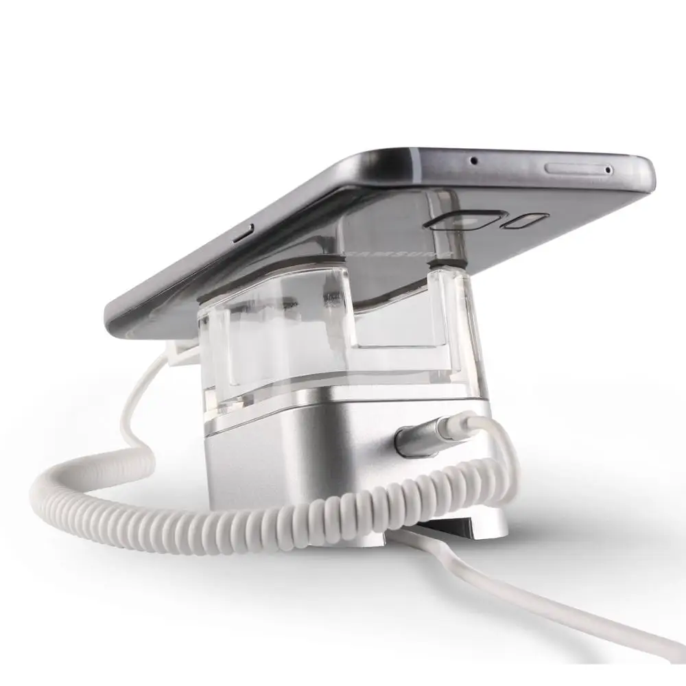 10 pcs/lot Security display cell phone alarm stand Anti theft mobile phone shops on display