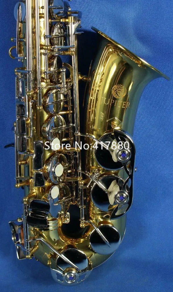 Профессиональный инструмент Jupiter JAS-720-GN Eb альт-саксофон латунный лаковый ремешок