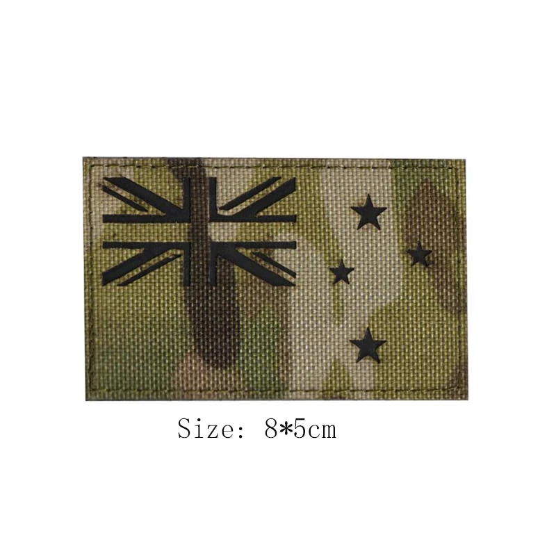 Светоотражающий флаг с испанским флагом российский Тактический моральный дух