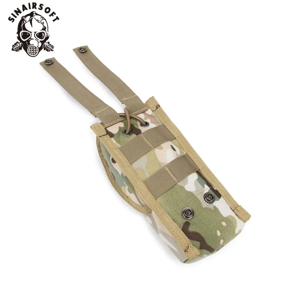 1000D Nylon Tactical Vest Molle Walkie Talkie Bag Multi-Function Camouflage Waist Bag Military Pouch Outdoor Sports Bag