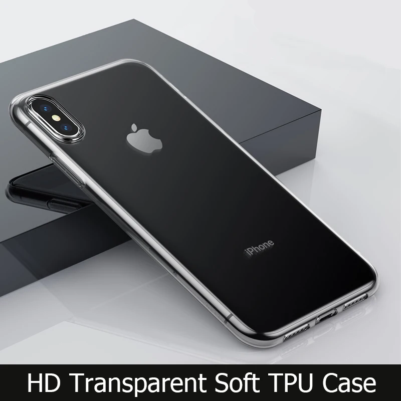 HD Transparent Case Тонкий протектор экрана Baseus 0,23 мм для iPhone Xs Max XR стекло 3D закаленное стекло для iPhone Xs Защитная стеклянная пленка - Цвет: HD Transparent Case