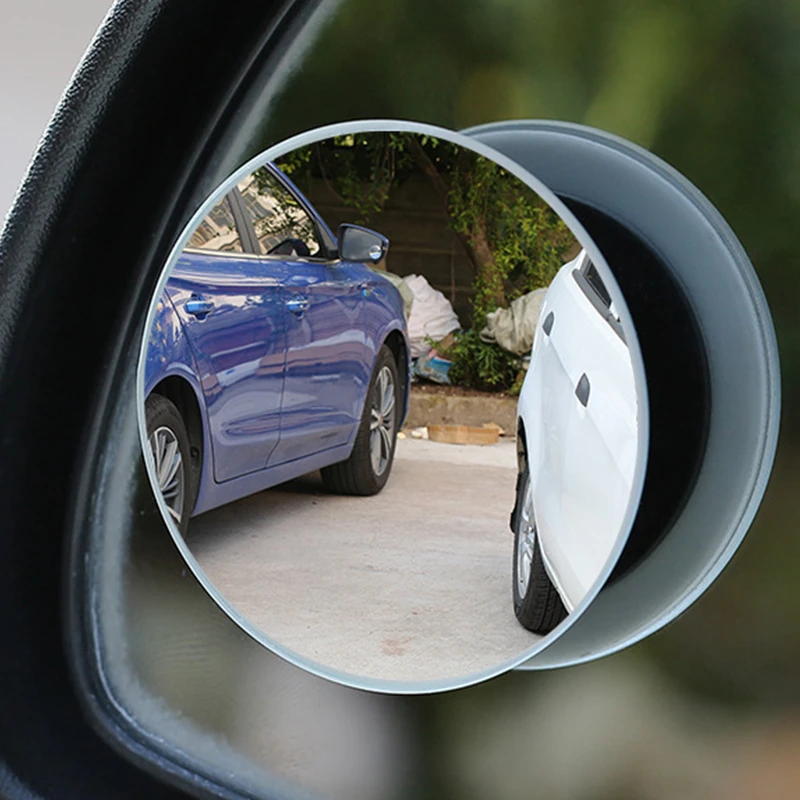 2 шт. внешнее зеркало заднего вида для автомобиля 360 градусов широкий угол Круглый