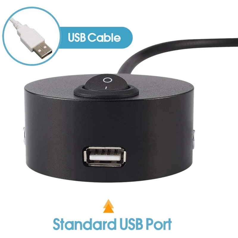 2 шт. DC 12V светильник для чтения с USB зарядным портом RV интерьерный s гибкий