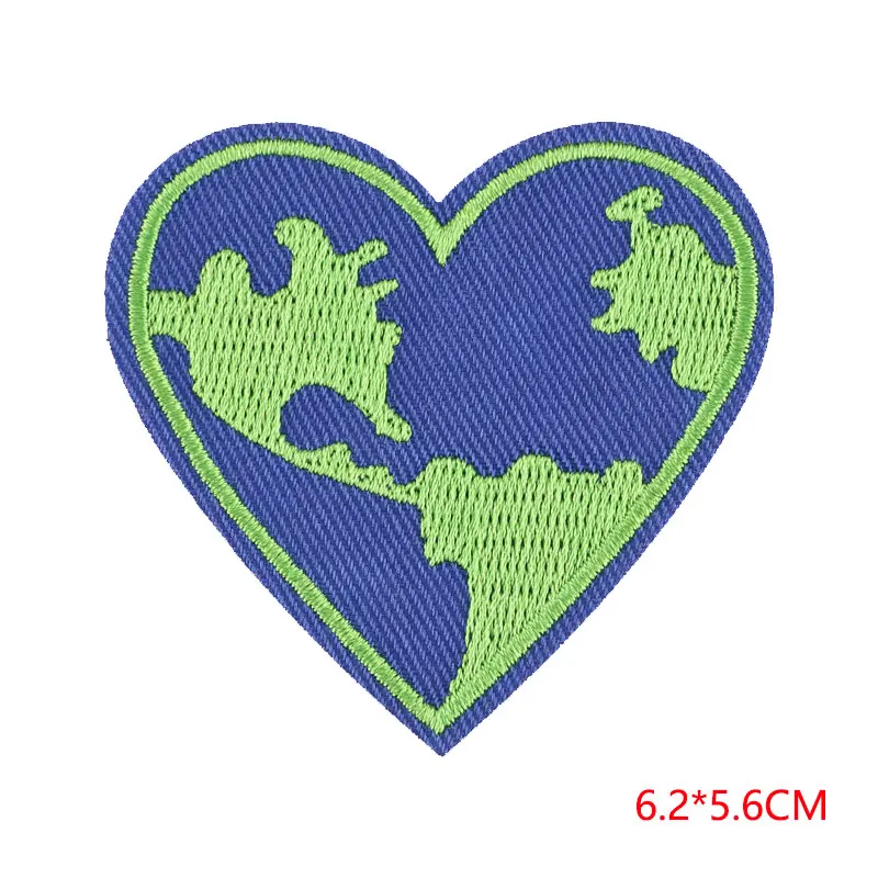 Flag Map Patch Iron on Patches for Clothing Heat Transfer Stripe Sew Sticker Clothes Embroidered Garment DIY G | Дом и сад