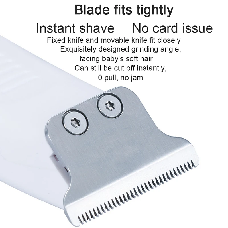 

portable Baby Kid Electric Mini Hair Clipper Cordless Hair Trimmer Cutting Machine Barber