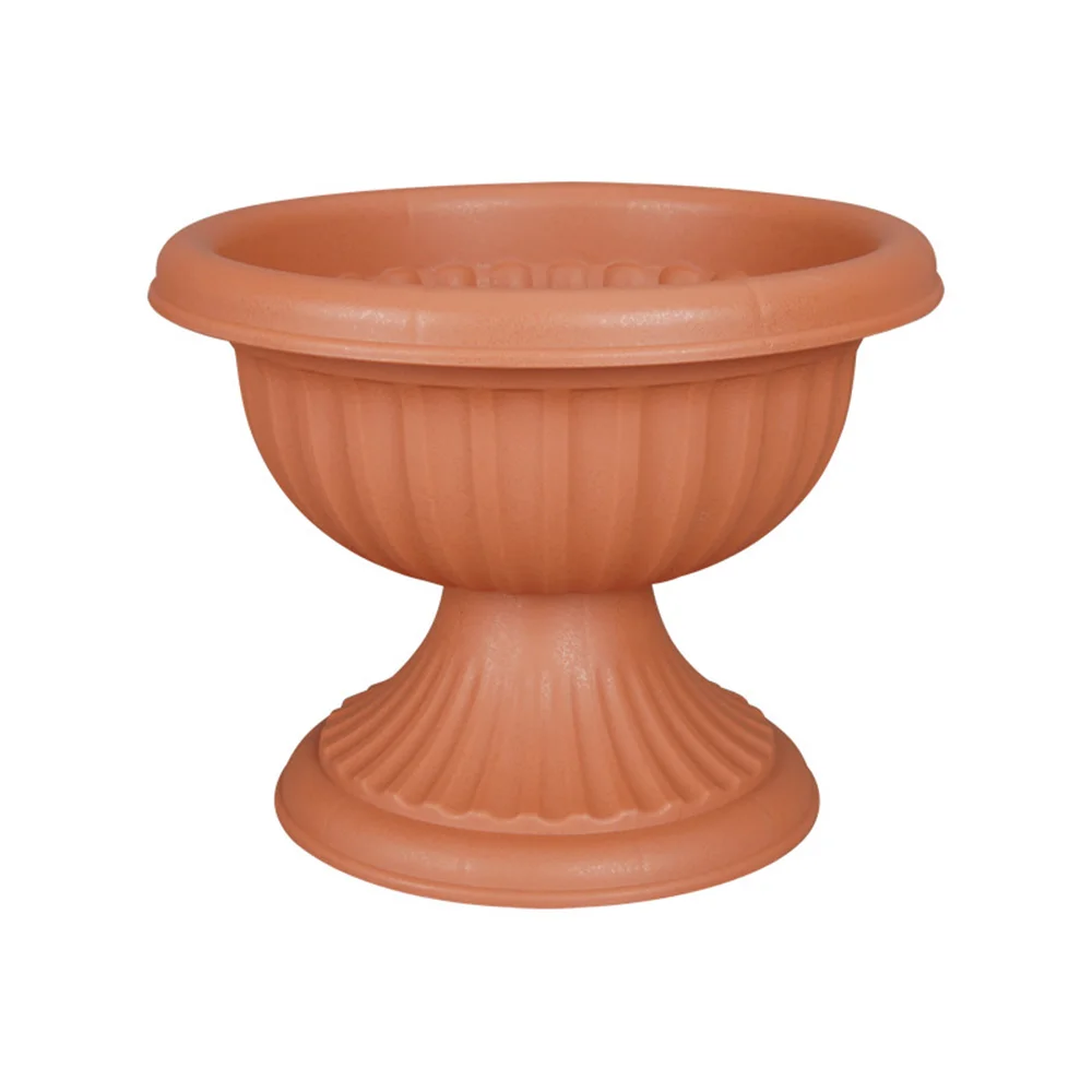 

Imitation Wine Resin Flower Pot Cup Planter Patio Garden Bowl Decor Prop Useful