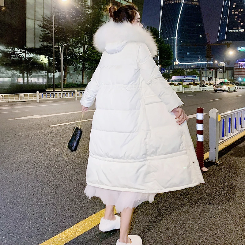 Зимняя женская модная трендовая новая дизайнерская белая черная теплая Женская