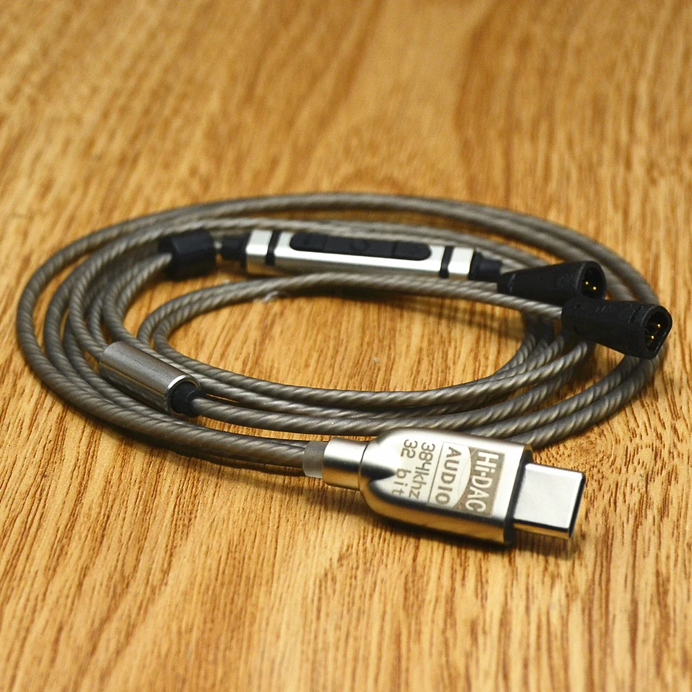 ЦАП декодирование типа c ALC5686 чип адаптер для Sennheiser Ie8 IE80 IE8I Для Shure MMCX Se215 SE846