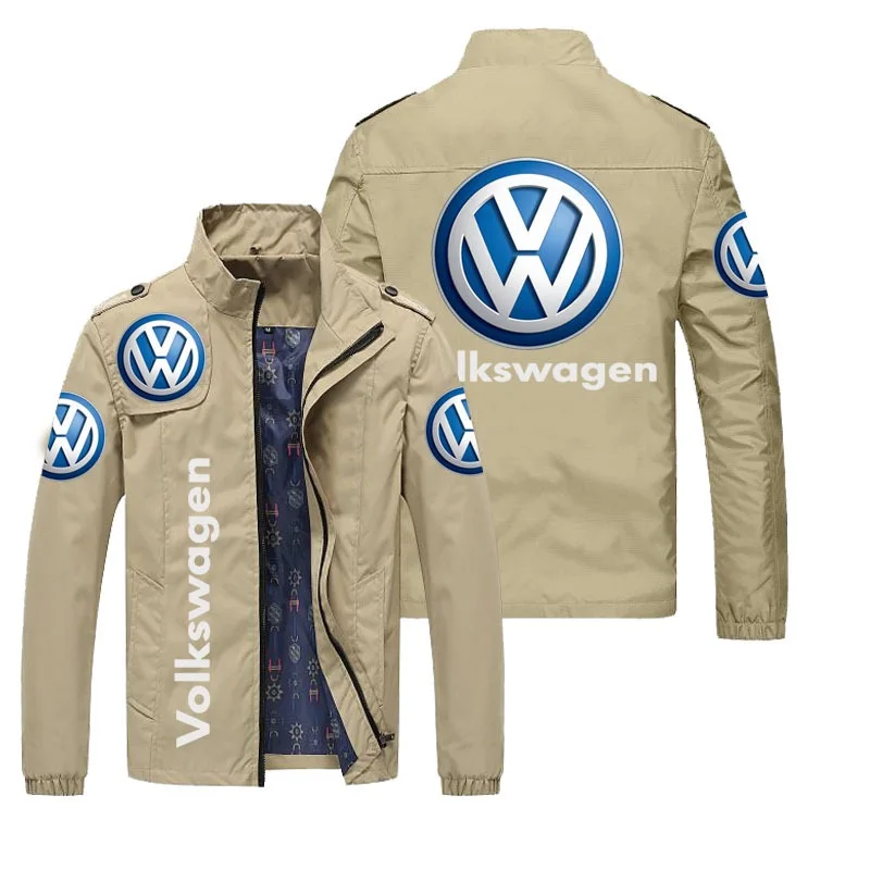 

In the spring and autumn of 2021, men's explosive car LOGO custom LOGO men's stand collar side seam pocket business suit leisure