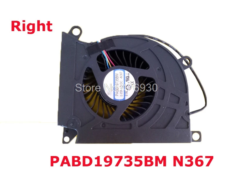

CPU Cooling Fan & Heatsink For MSI GT80 GT80S GT83 GT83VR 1812 218 VGA-A-B PAAD06015SL N360 PABD19735BM N368 N367
