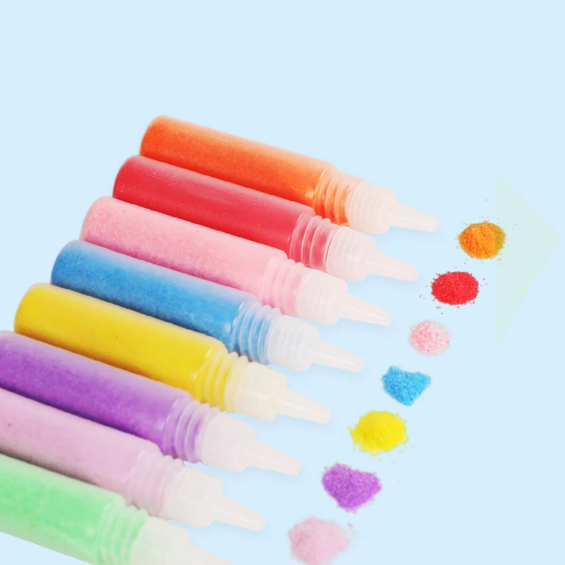 

Genuine Disney Frozen Children's Sand Painting Set Colored Sand Handmade Art Creative Girl DIY Toys