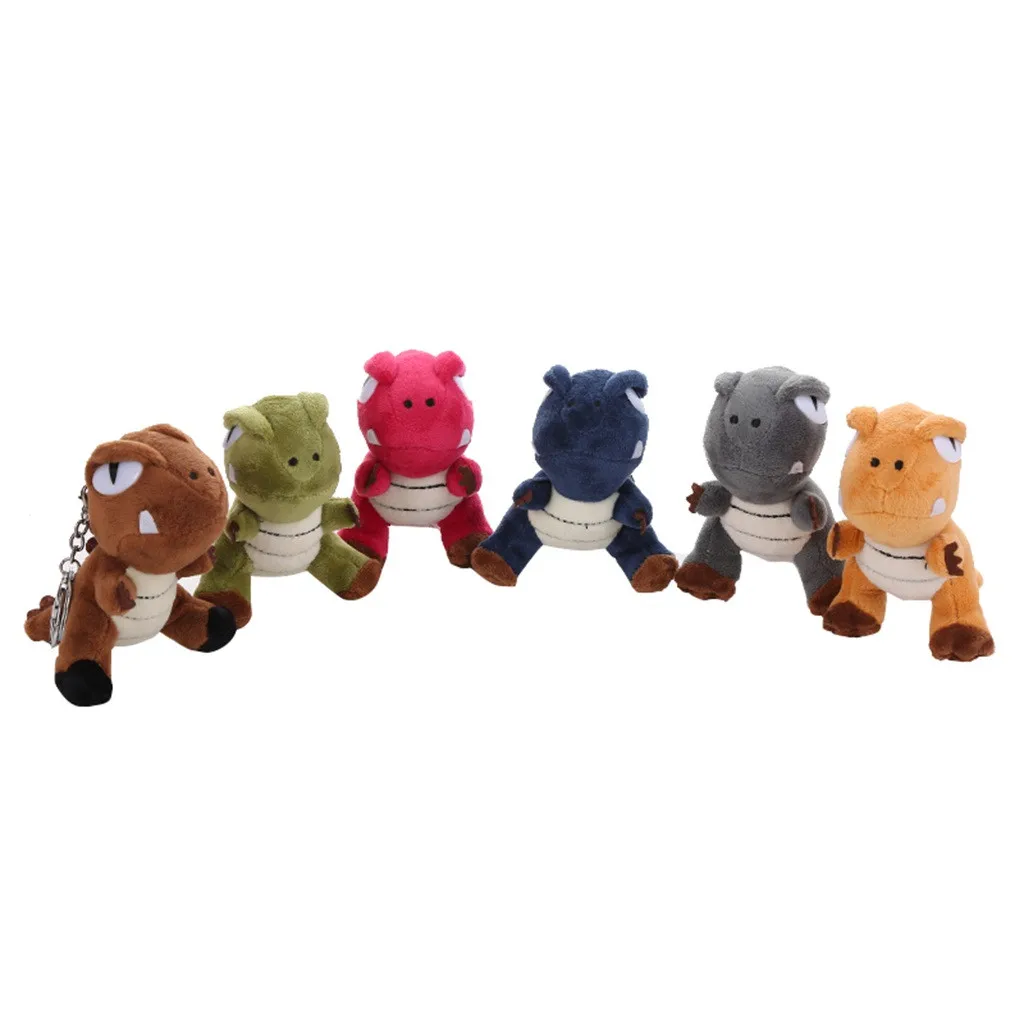 Аксессуары для рюкзака унисекс милые плюшевые игрушки динозавр мягкие животные