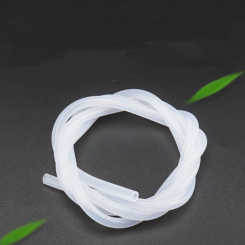 Гибкий длина 1 метр Еда Класс прозрачный шланг из силиконовой резины для детей 2 3 4