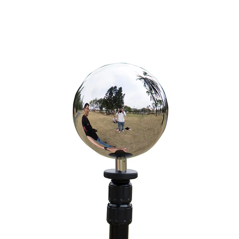 12 6 см профессиональный телефон из нержавеющей стали полый шар VFX Chrome Ball |