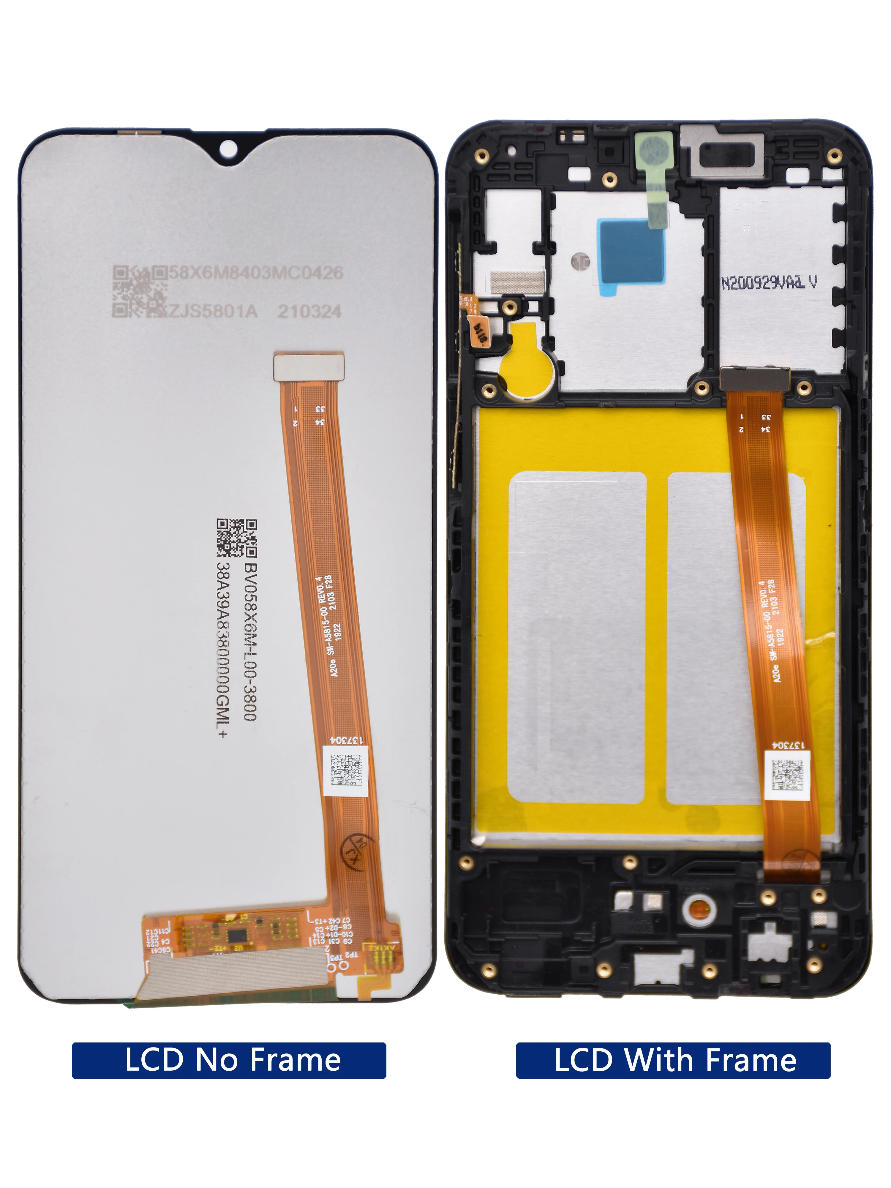 Pantalla LCD Oled para m&oacute;vil, montaje de digitalizador t&aacute;ctil para Samsung A20e, A202, A202F, A202DS-1