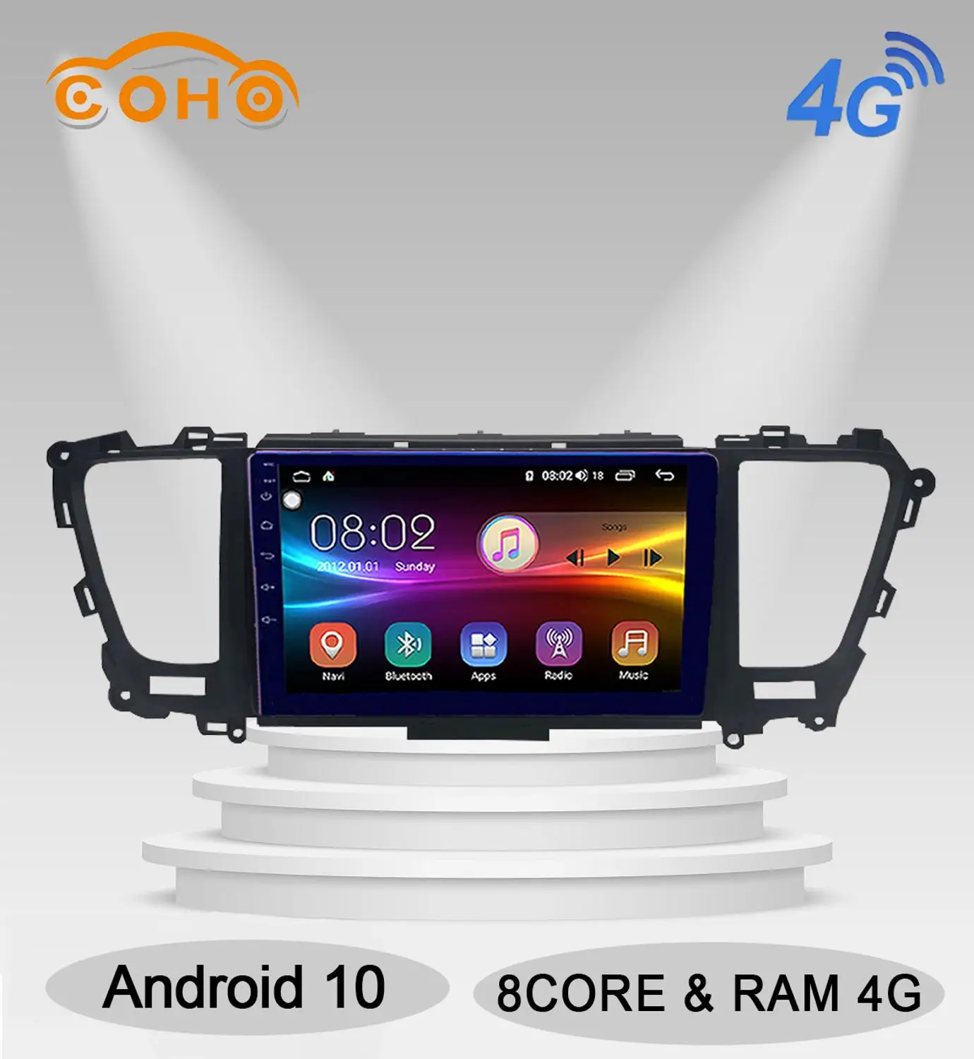 Автомагнитола Sedona Android 10 0 8 ядер 4 + 64 ГБ Bluetooth для Kia Carnival 2014|Автомагнитолы| |