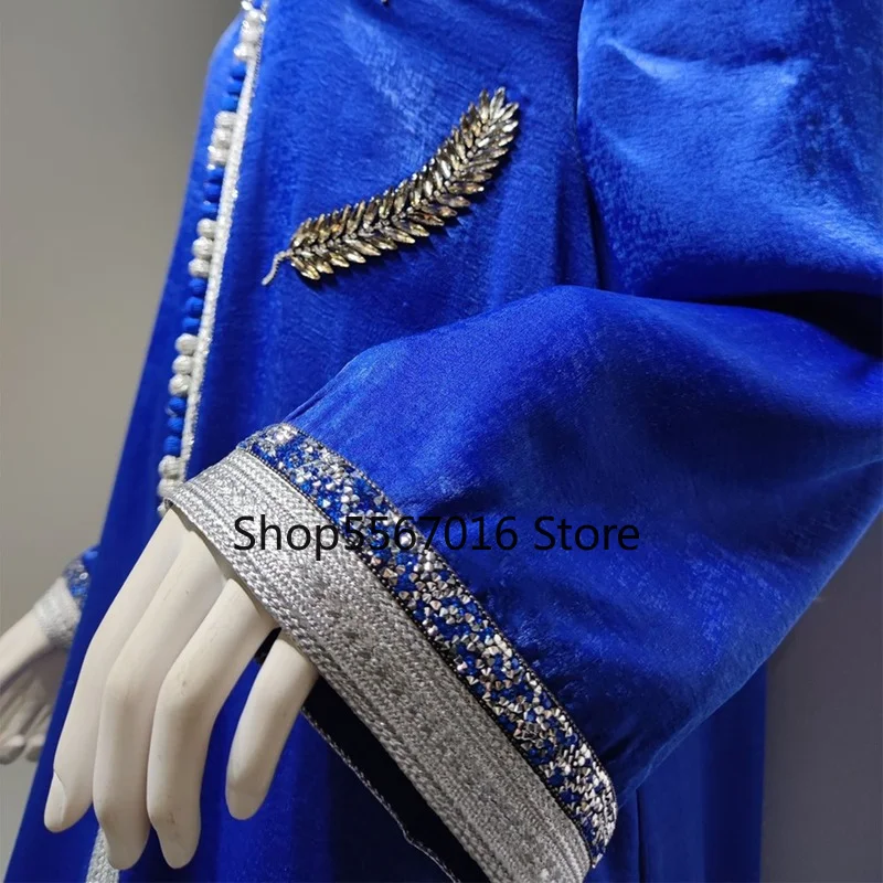 2021 Ramadan Mubarak Abayas For Women Dubai Muslim Hooded Dress Jalabiya Kaftan Moroccan Turkish Evening Gown Islam Clothing