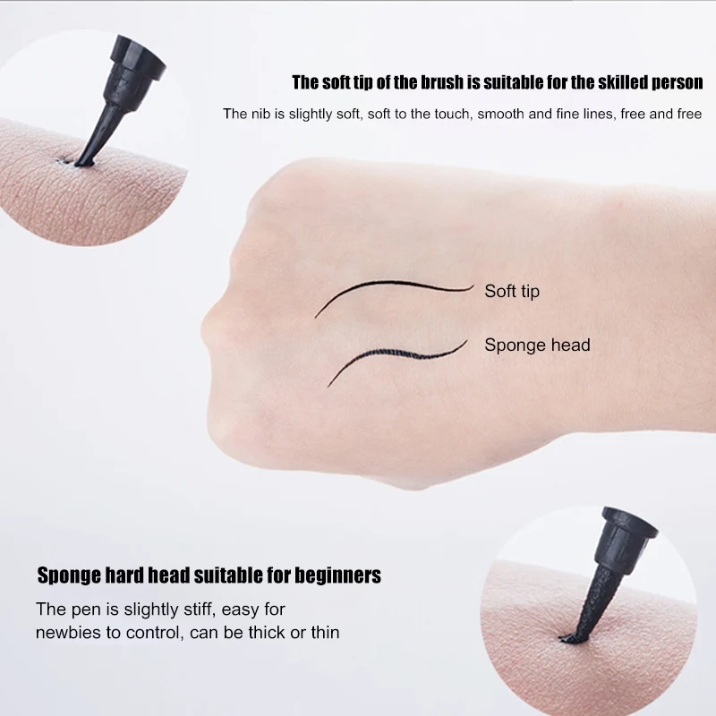 Профессиональная цветная подводка для глаз не смазывается Стойкая аксессуары