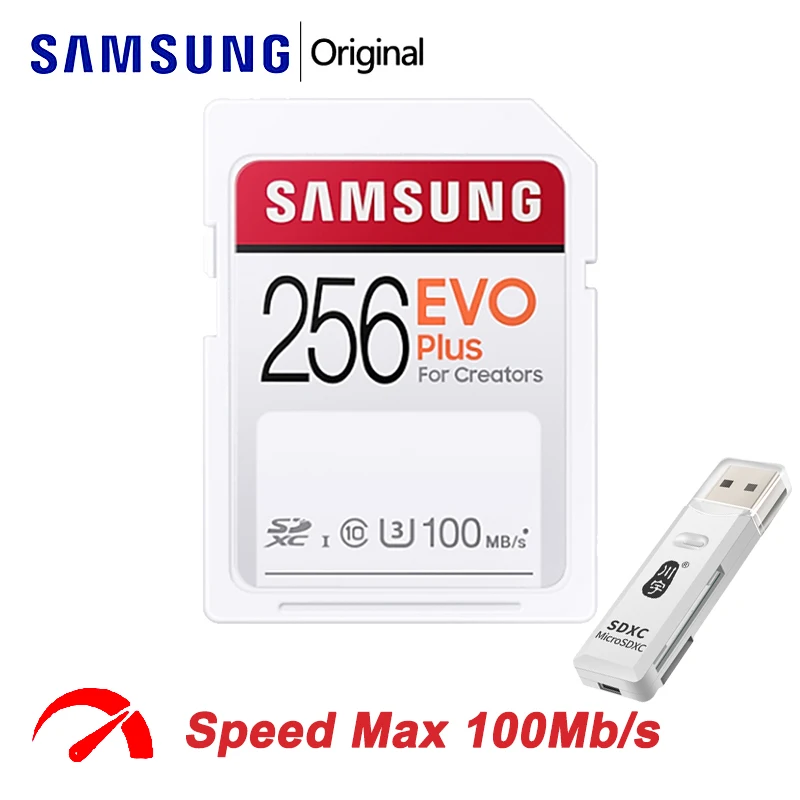 

SAMSUNG EVO Plus Micro SD Card 128GB Big Card 64GB U1 U3 Micro SD 32GB UHS Memory Card 256GB Flash Card SC For Video Camera card