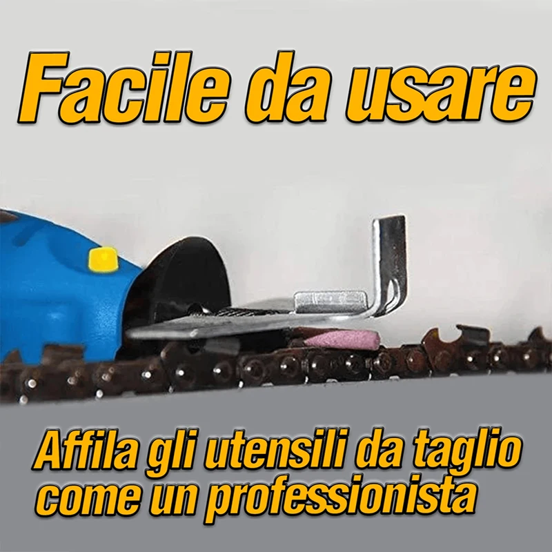 Набор для заточки насадка цепной пилы ручная точилка дрели 46/50/52 мм TB |