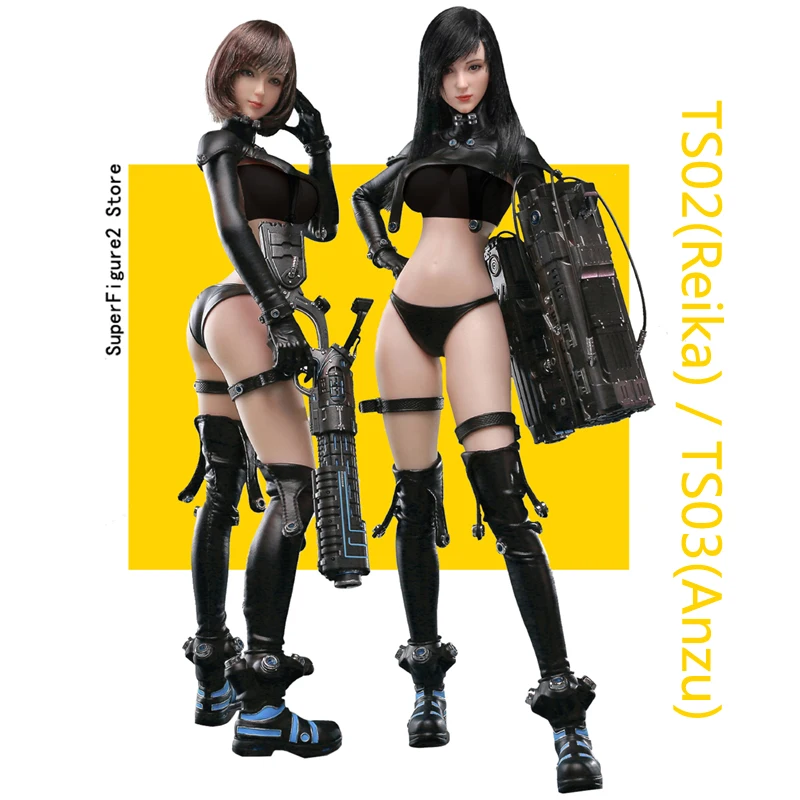 TBLeague Phicen TOYSEIIKI TS02(Reika) / TS03(Anzu) Gantz:o 1/6 бесшовная экшн фигурка|Игровые фигурки и