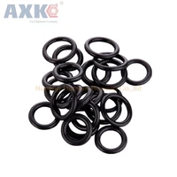 axk 100pcs 3mm thickness black rubber o ring seals 40414243444546474849mm od nbr o shaped rings seals gaskets